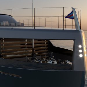 ARES Yachts SPITFIRE superyate render 1