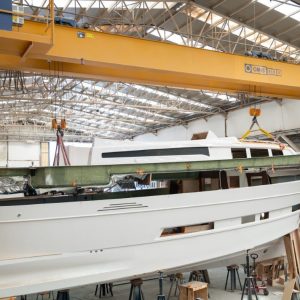 Apreamare Gozzo 48 Cabin under construction_3
