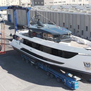 Arcadia Yachts - Botadura 4to yate Arcadia A96