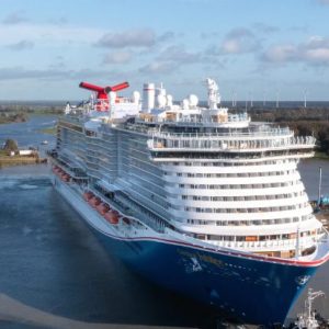 Carnival Jubilee pruebas mar