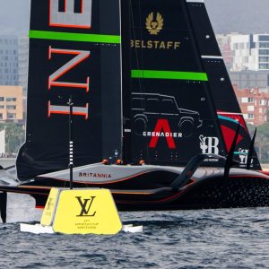 October 14, 2024. Louis Vuitton 37th America's Cup, Race Day 3, Race 4. INEOS BRITANNIA