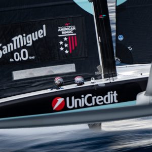 September 17, 2024. UniCredit Youth America's Cup, Race Day 1 - Group A. NYYC American Magic Youth Team