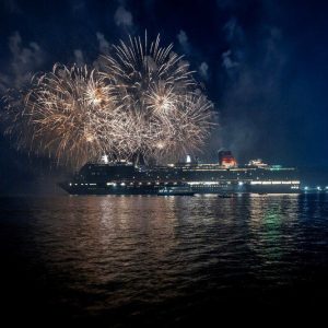 Cunard’s new ship, Queen Anne, departs her home port of Southampton for the first time today Friday, May 3, 2024. Queen Anne is the fourth ship to join the Cunard fleet and the 249th to sail under the Cunard flag.