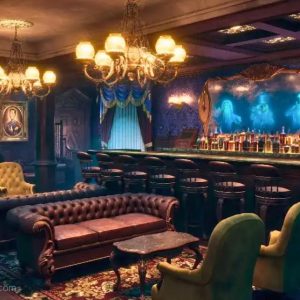 Disney Treasure bar Hunted House