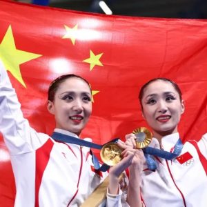 Final Natacion artistica femenina Paris 2024