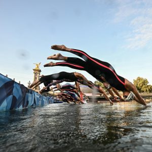 Final femenina natacion aguas abiertas Paris 2024 2