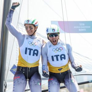 Paris 2024 Olympic Sailing in Marseille, France on 8 August, 2024. (Photo by World Sailing / Lloyd Images)