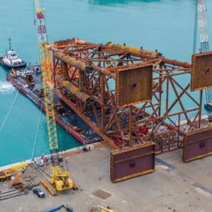 Gruppo Antonini lanza la plataforma off-shore de Maboqueiro