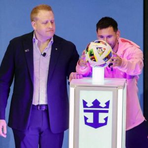 Lionel Messi nombramiento Icon of the Seas