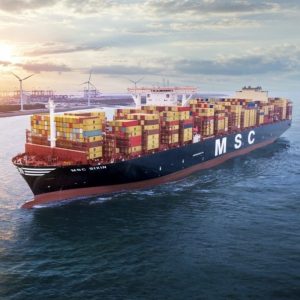 MSC pedido portacontenedores
