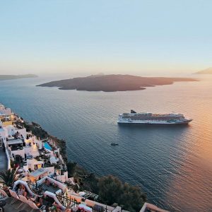 NCL Cruceros Santorini