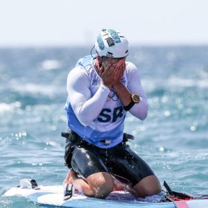 Paris 2024 Olympic Sailing in Marseille, France on 3 August, 2024. (Photo by World Sailing / Sander van der Borch)
