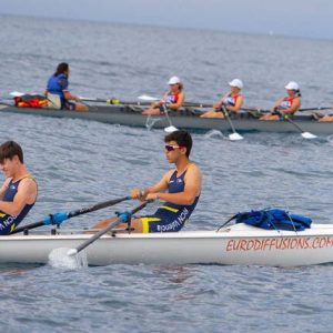 Regata remo mar Valencia 1