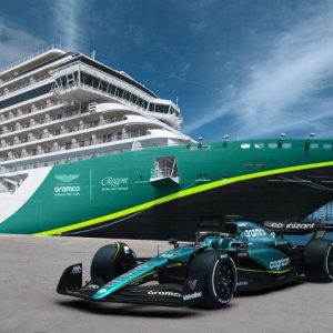 Regent Seven Seas Cruises asociacion Aston Martin Aramco de Formula Uno