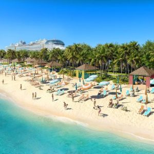 Royal Caribbean construcción Royal Beach Club Paradise Island Bahamas